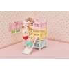 Sylvanian Families 5741 Nábytek - třípatrová postel se skluzavkou