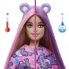 Barbie CUTIE REVEAL Barbie a starostliví medvídci - fialová
