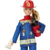 Barbie hasičská stanice s panenkou