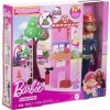 Barbie hasičská stanice s panenkou
