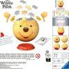 Puzzle ball s ušima Medvídek Pú