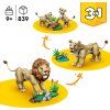 LEGO® Creator 31186 Divoká zvířata: Majestátní lev