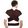 Moby Wrap elastický šátek original hnědý