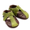 Liliputi kožené capáčky sandálky Atacama zelené