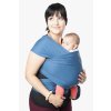 moby wrap classic marina elasticky satek moby modry noseni deti