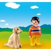 PLAYMOBIL® 9256 Chlapec s pejskem (1.2.3)