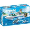 PLAYMOBIL® 6981 Sportovní člun s potápěčem a delfíny