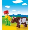 PLAYMOBIL® 6972 Farmář s krávou (1.2.3)