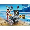 PLAYMOBIL® 6165 Pirát s interaktivním černým kanónem