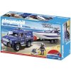 PLAYMOBIL® 5187 Policejní truck s motorovým člunem