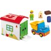 PLAYMOBIL® 70184 Vyklápěcí auto s garáží a vkládačkou (1.2.3)