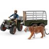 Schleich 42351 Čtyřkolka s přívěsem a příslušenstvím