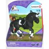 Schleich 42457 Turnajový hřebec Fríského koně