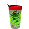 LEGO Ninjago Classic kelímek s brčkem červená