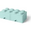 LEGO Úložný box 250x502x181 se šuplíky aqua