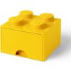 LEGO Úložný box 250x252x181 se šuplíkem žlutý