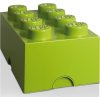 LEGO Storage box 8 ukládací box 8 Světle zelený