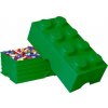 LEGO Storage box 8 ukládací box 8 Tmavě zelený