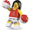 LEGO® 8833 Minifigurka Červená roztleskávačka