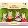 Sylvanian Families 4150 Rodina "chocolate" králíků