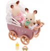 Sylvanian Families 5018 Králičí dvojčátka s kočárkem