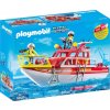 PLAYMOBIL® 70147 Záchranný hasičský člun s motorem