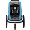 Hamax AVENIDA ONE - jednomístný vozík za kolo vč. ramena + kočárkový set PETROL BLUE