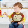Skip Hop Zoo Bryndák silikonový - Opička 6m+