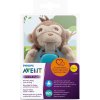 Philips AVENT Hračka plyšová se šidítkem Ultrasoft 0m+, opice