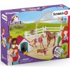 Schleich 42458 Hostující koně, Hannah s fenkou Ruby