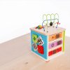 Baby Einstein Hračka dřevěná aktivní kostka Innovation Station HAPE 12m+