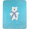 Dětská deka Koala Polar Bear modrá