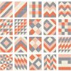 Skip Hop Puzzle pěnové - šedo-oranžové 72ks -10m+
