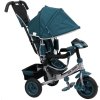 Dětská tříkolka s LED světly Baby Mix Lux Trike zelená