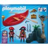 PLAYMOBIL® 5809 Pirátská kánoe s truhlicí zlata