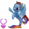 My Little Pony Mořský poník s doplňkem a pohyblivým ocáskem Rainbow Dash