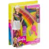 Barbie s duhovymi vlasy panenka barbie