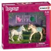 Schleich 41452 Set elfích hříbat s krmivem