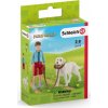 Schleich 42478 Procházka s Labradorským retrívrem