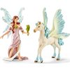 Schleich 70539 Elfí víla Safenja s koněm