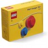 LEGO Věšák na zeď, 3 ks - žlutá, modrá, červená