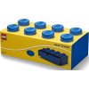 LEGO Stolní box 8 se zásuvkou modrý