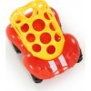 Oball Hračka autíčko Rattle & Roll Oball™ červeno/žluté 3m+
