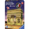 3D Puzzle Vítězný oblouk, Noční edice, 216d.