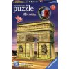 3D Puzzle Vítězný oblouk, Noční edice, 216d.