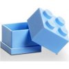 LEGO Mini box 45x45x42 světle modrý