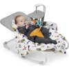 Kinderkraft Houpátko vibrující s melodií Felio Stone Grey 0m+, do 18kg, Kinderkraft 2020