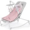 Kinderkraft Houpátko vibrující s melodií Felio Peony Rose 0m+, do 18kg, Kinderkraft 2020