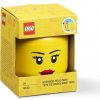 LEGO Box hlava dívka (holka) velikost mini