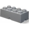 LEGO Úložný box 250x502x181 tmavě šedý